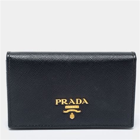 women prada card holder|Prada purse with wallet holder.